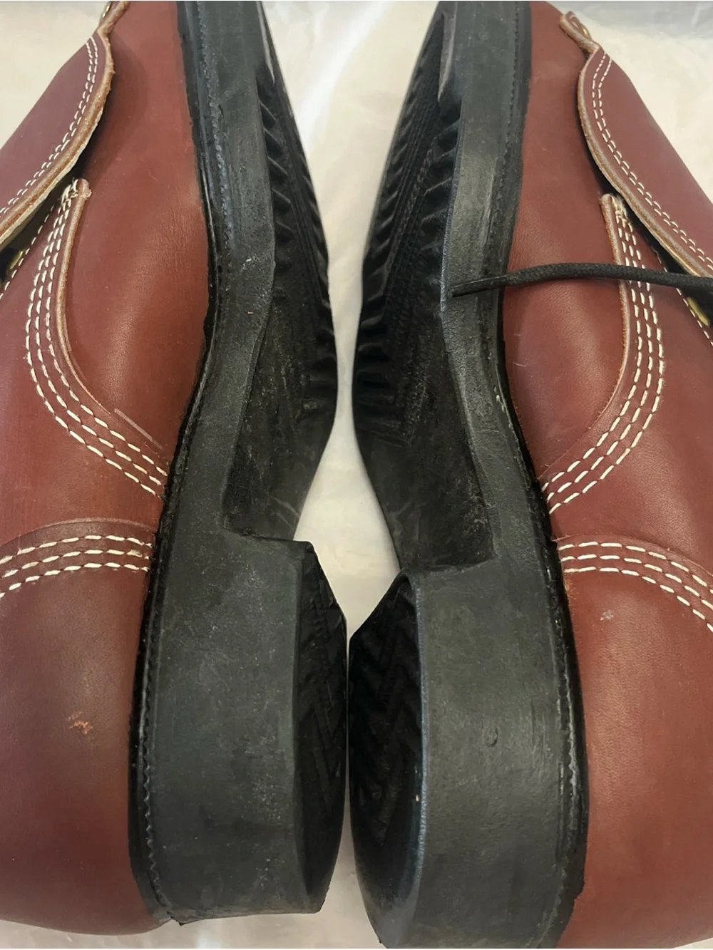 Vintage Iron Age steel toe boots